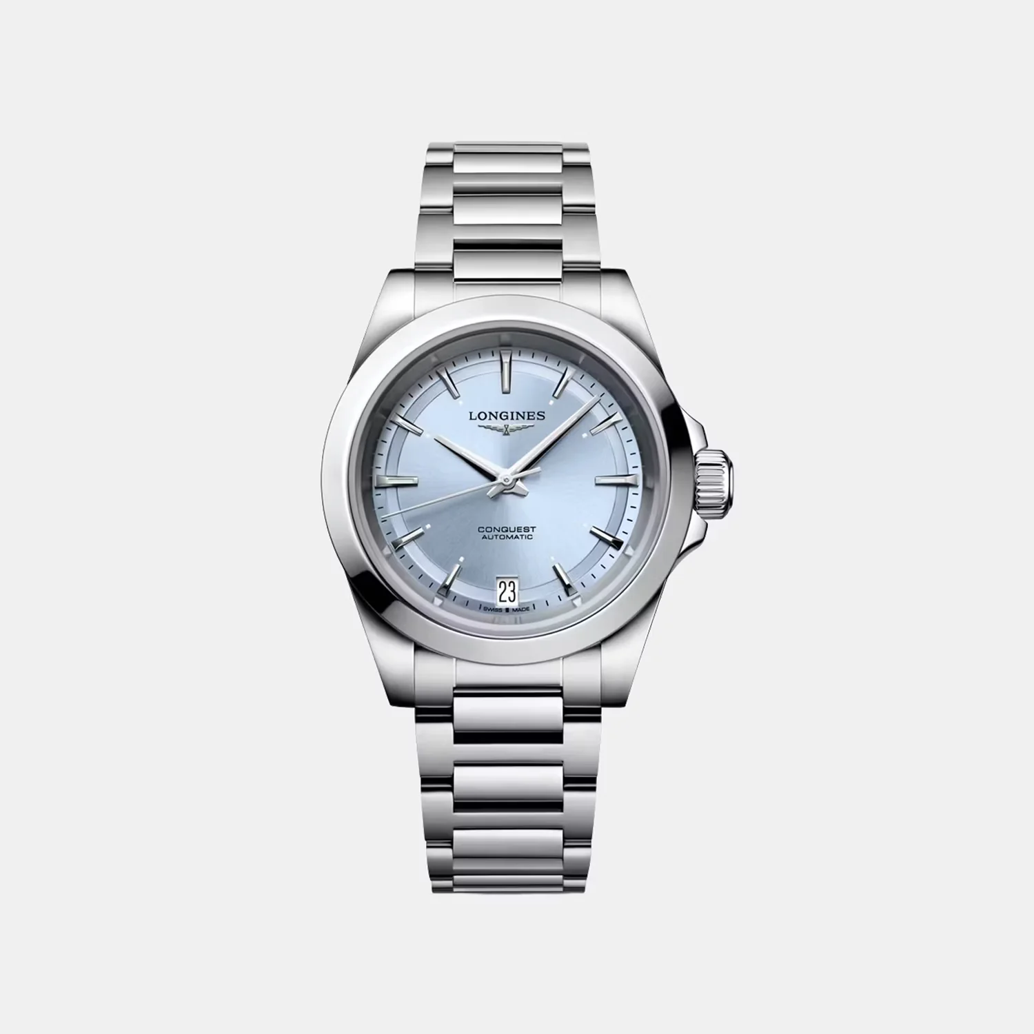 Conquest Women Automatic Blue Dial Analog Stainless Steel Watch L34304926