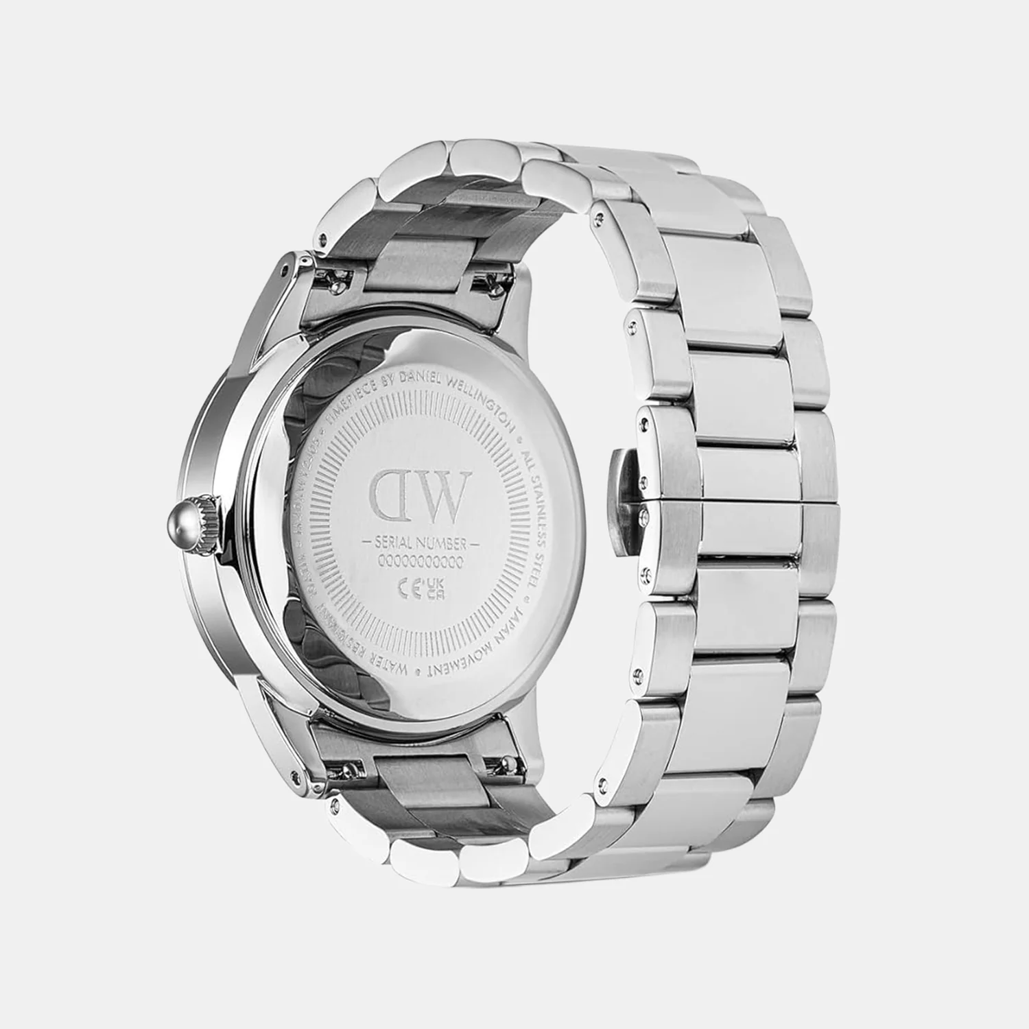 Men Quartz Blue Dial Analog Steel Watch DW00100820 - Image 3