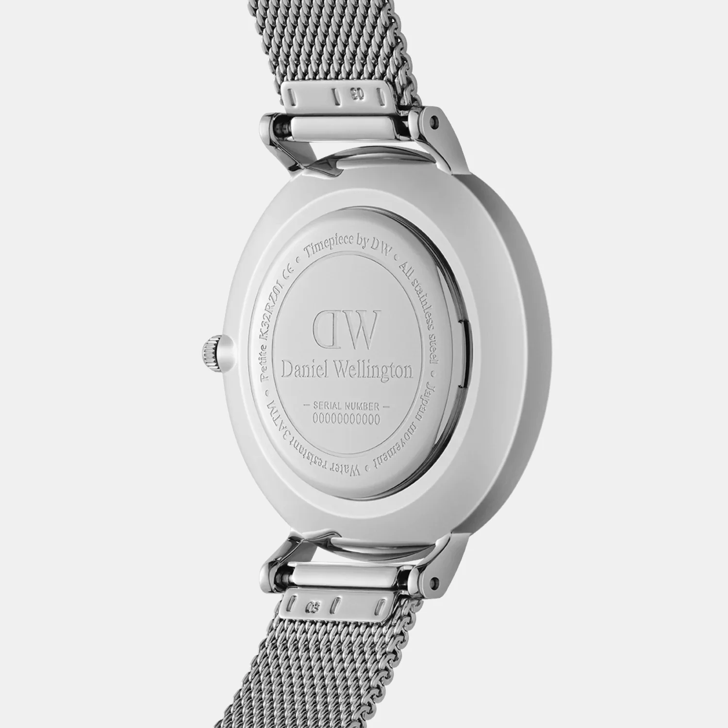 Petite Women Quartz Black Dial Analog Stainless Steel Watch DW00100218K - Image 5