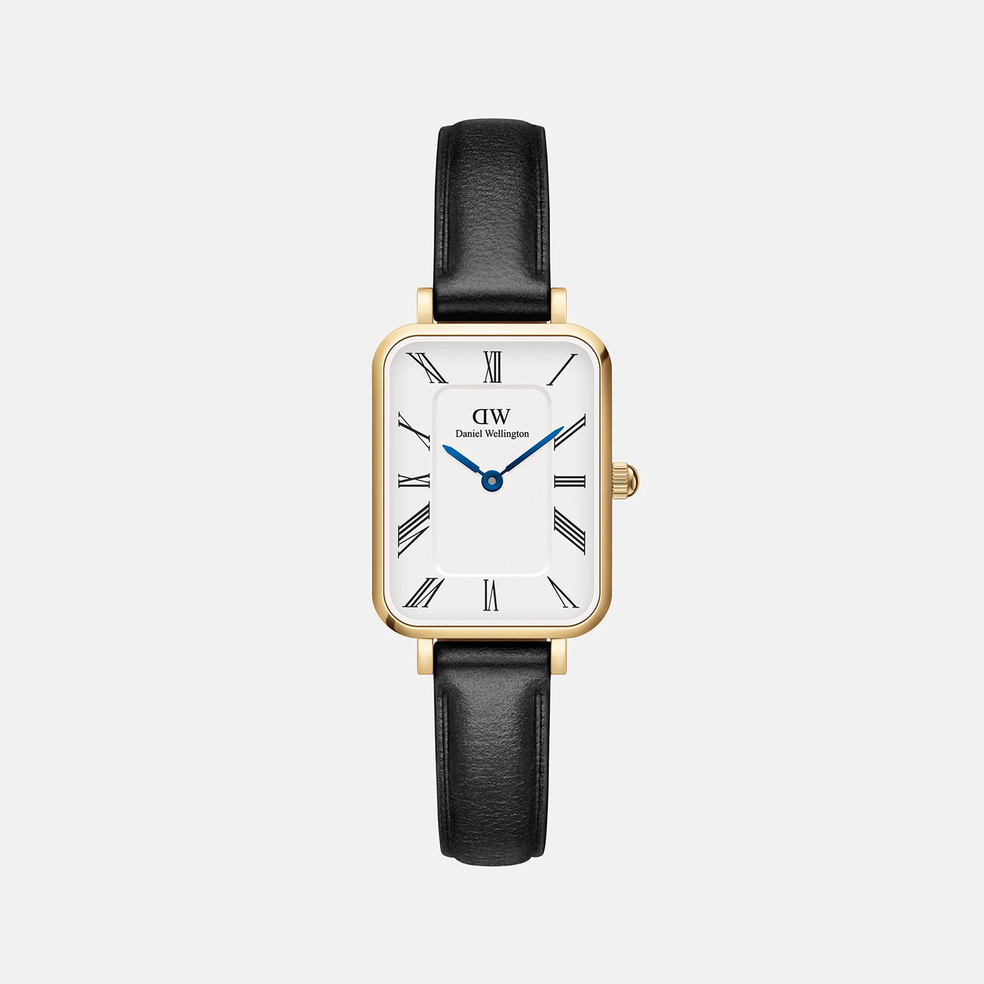 Quadro Women Quartz White Dial Analog Leather Watch DW00100692K