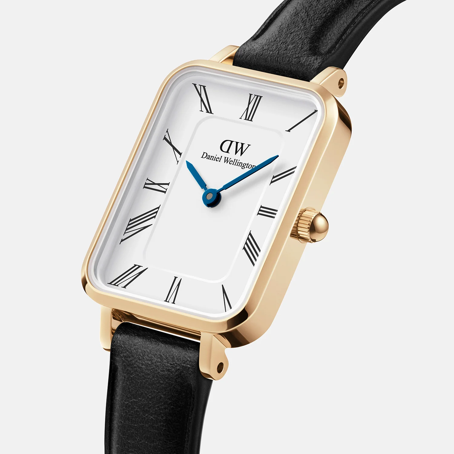 Quadro Women Quartz White Dial Analog Leather Watch DW00100692K - Image 2
