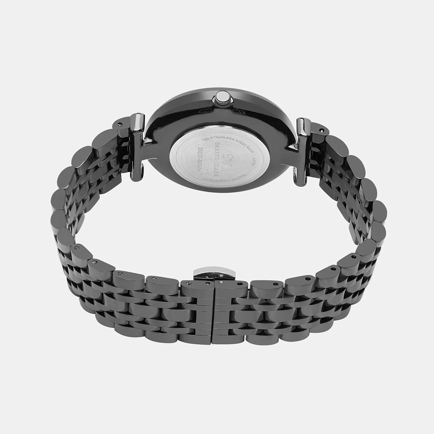 Women Quartz Black Dial Analog Stainless Steel Watch 2002F-M0404 - Image 4