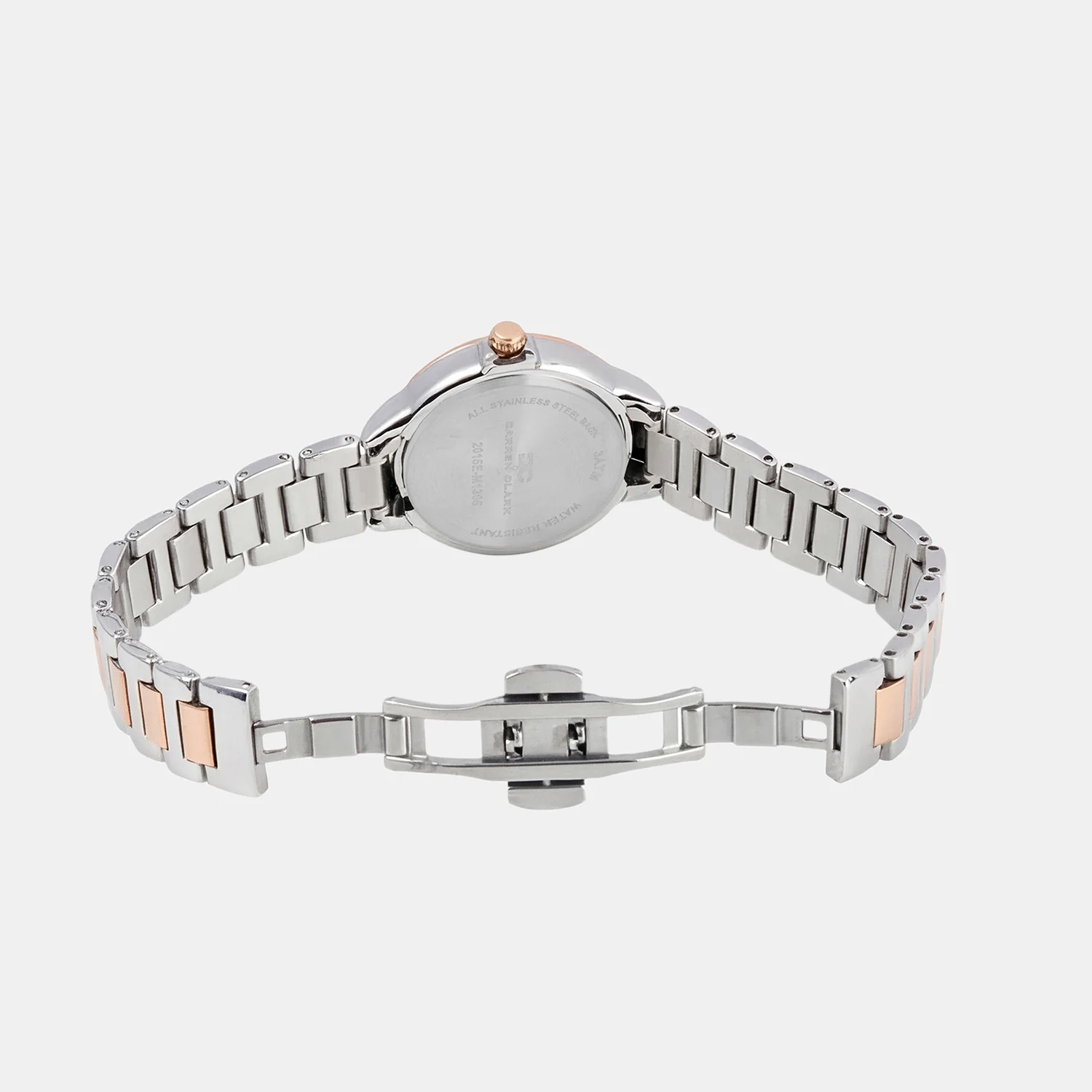 Women Quartz Blue Dial Analog Metal Watch 2015E-M1305 - Image 4