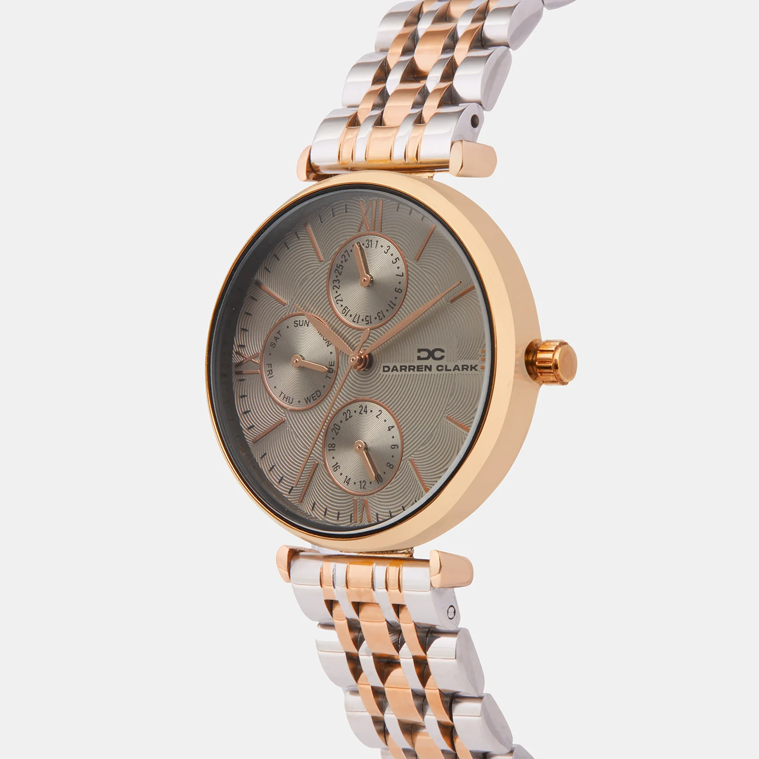 Women Quartz Grey Dial Multi-Function Metal Watch 2003E-M0315 - Image 2