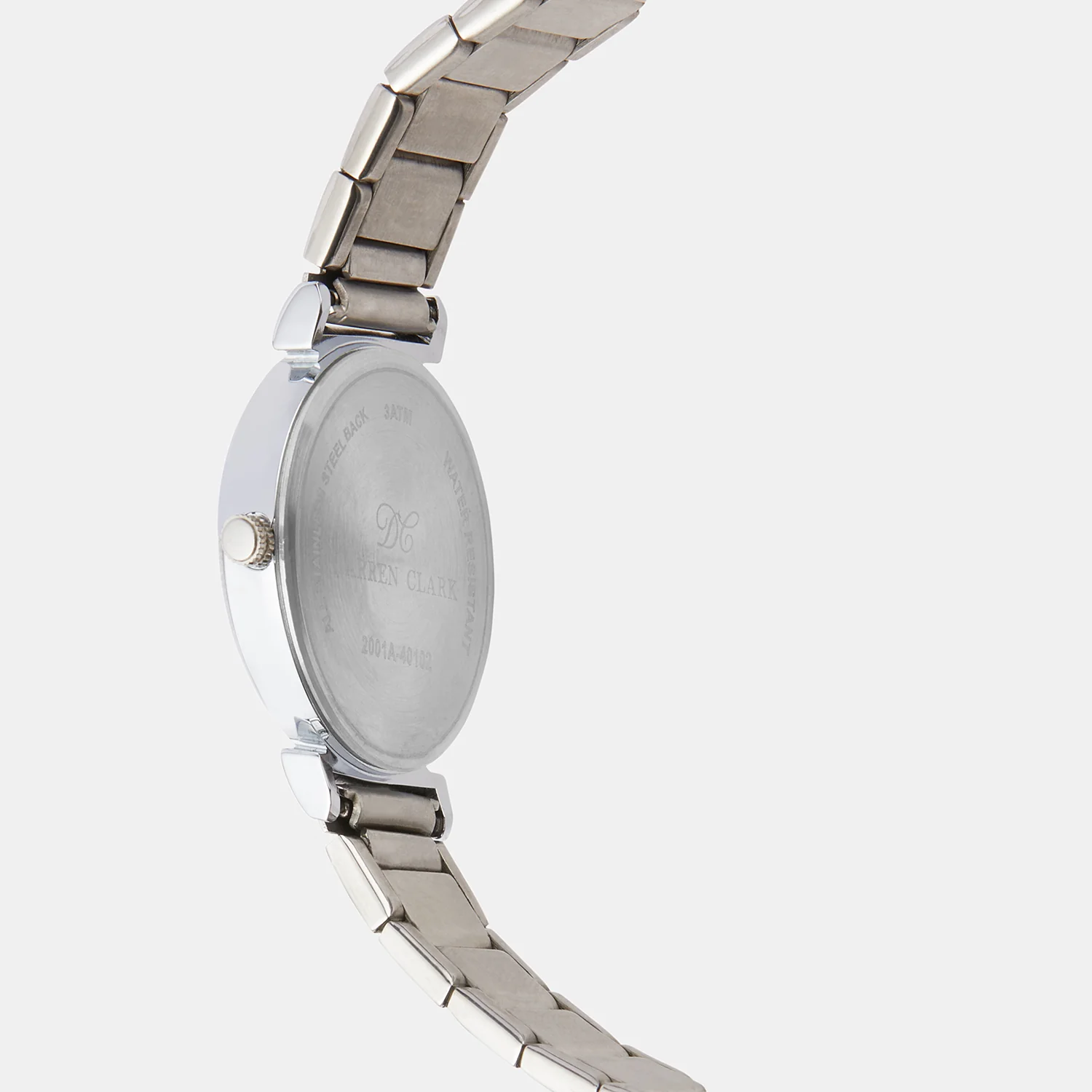 Women Quartz Silver Dial Analog Metal Watch 2001A-40102 - Image 3