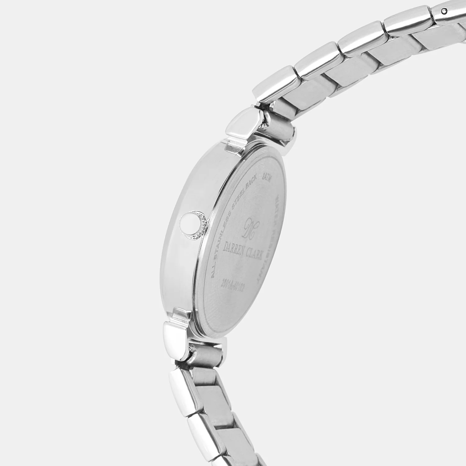 Women Quartz White Dial Analog Stainless Steel Watch 2001A-M0102 - Image 2