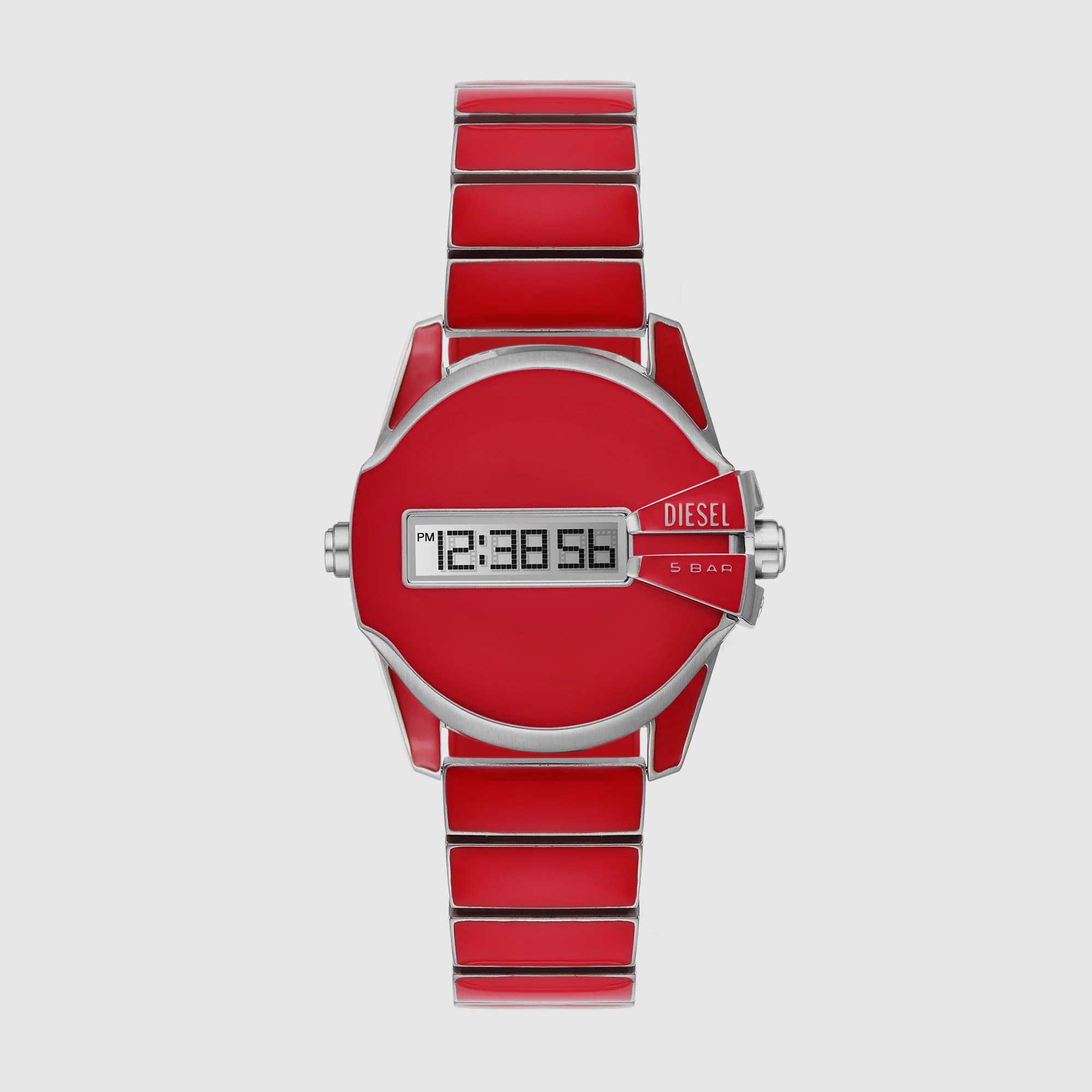 Baby Chief Men Quartz Positive Display Dial Analog Stainless Steel Watch DZ2192