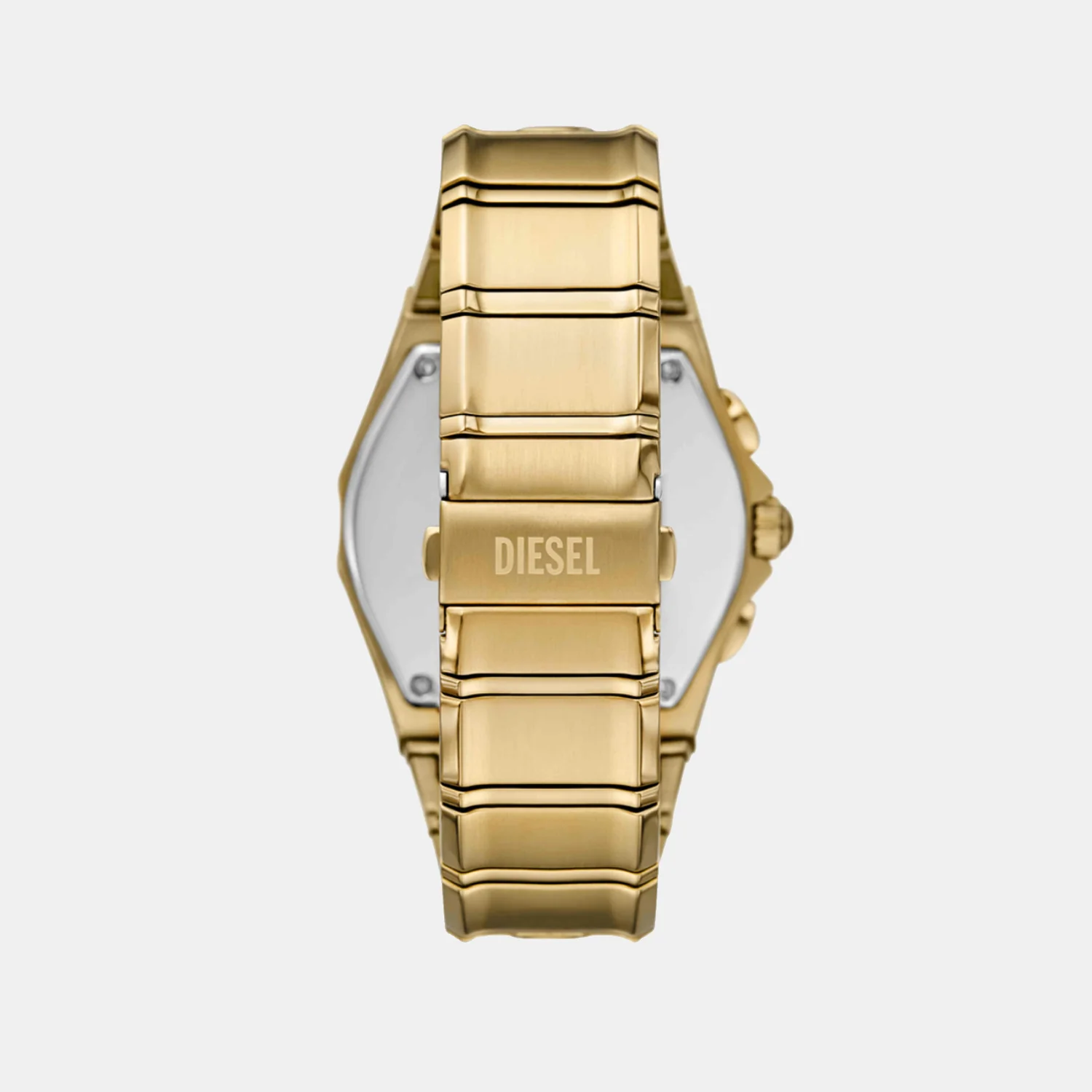 D-Curve Men Quartz Gold Dial Analog Stainless Steel Watch DZ4695 - Image 3