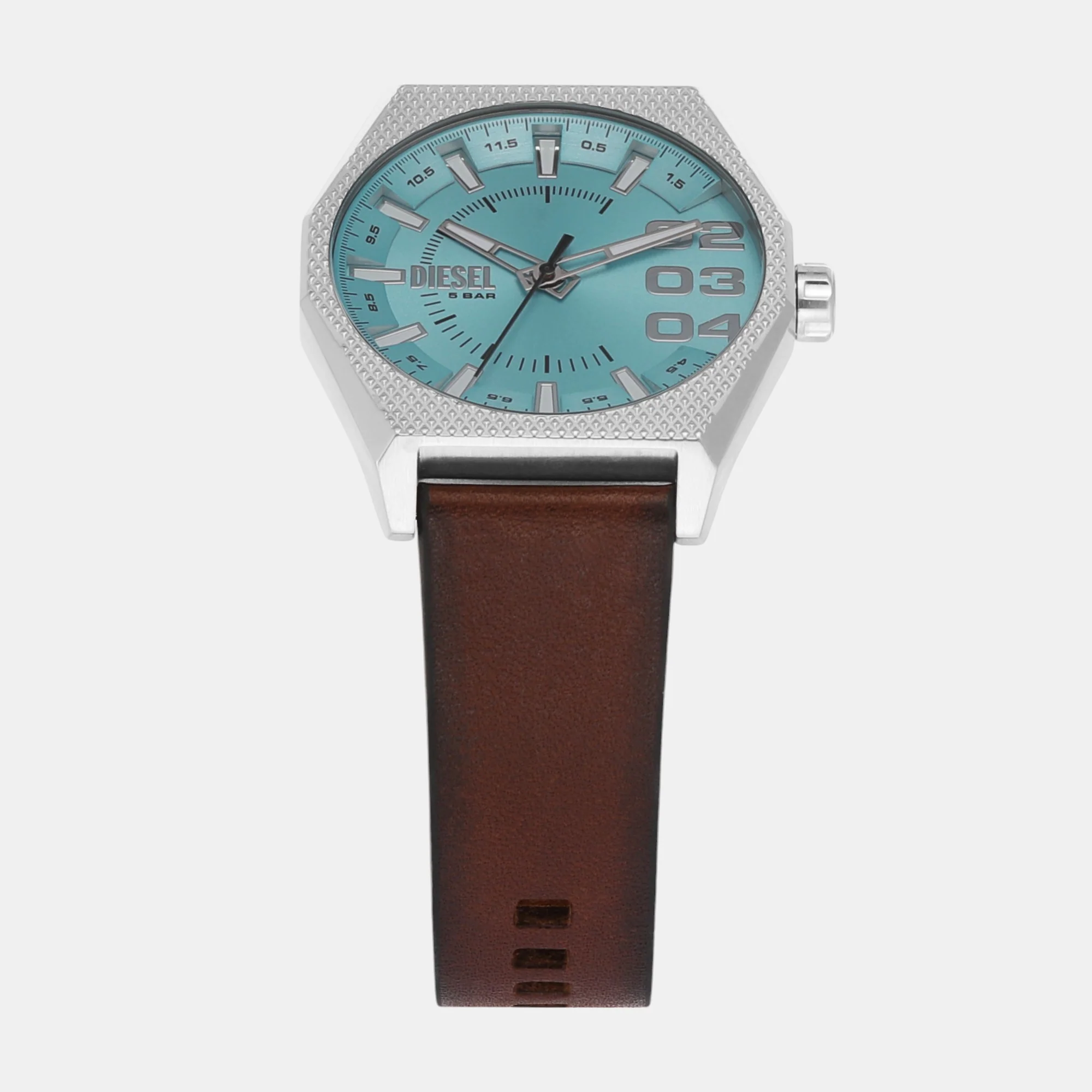 Scraper Men Quartz Blue Dial Analog Leather Watch DZ2174 - Image 3