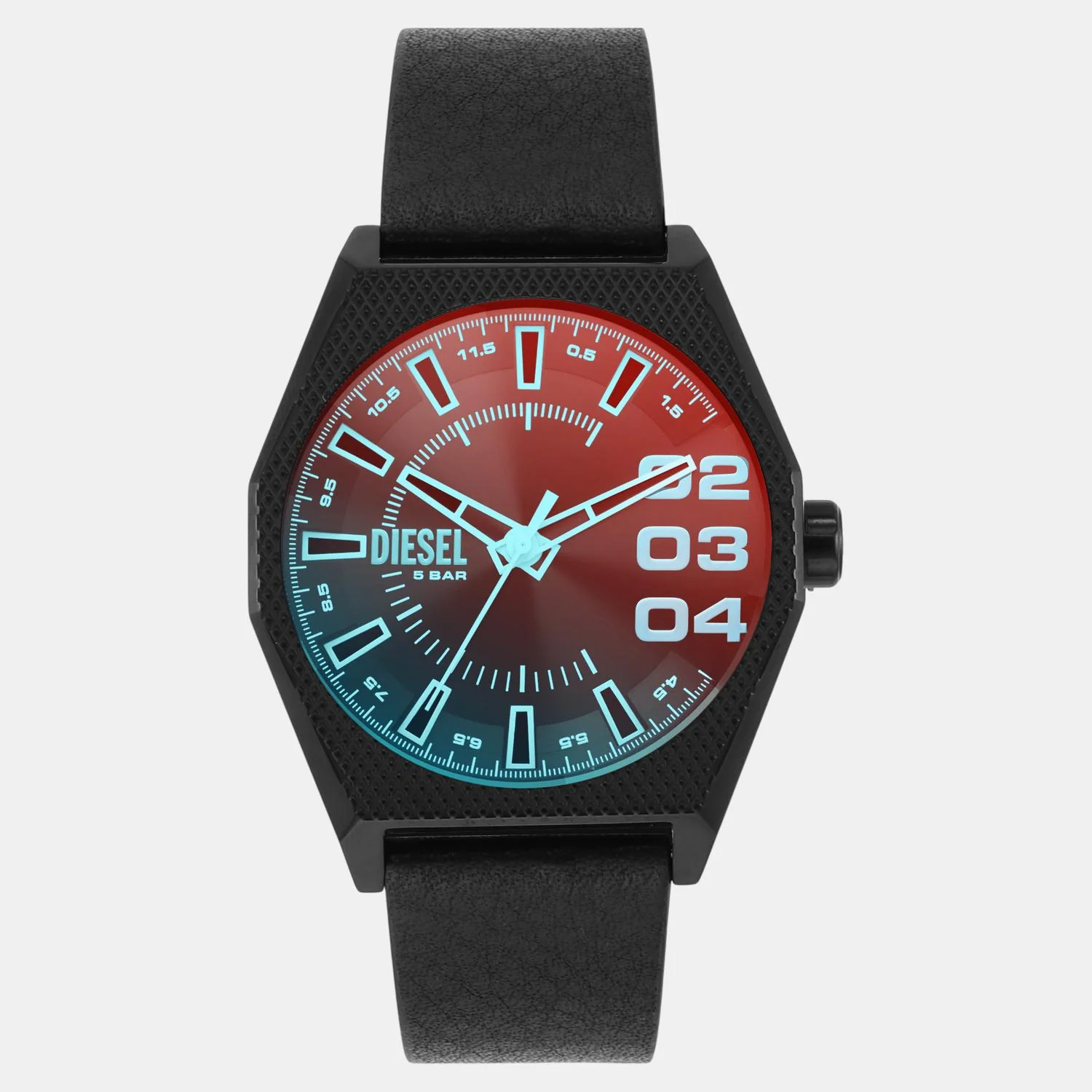 Scraper Men Quartz Multi-Colour Dial Analog Silicone Watch DZ2175 - Image 2