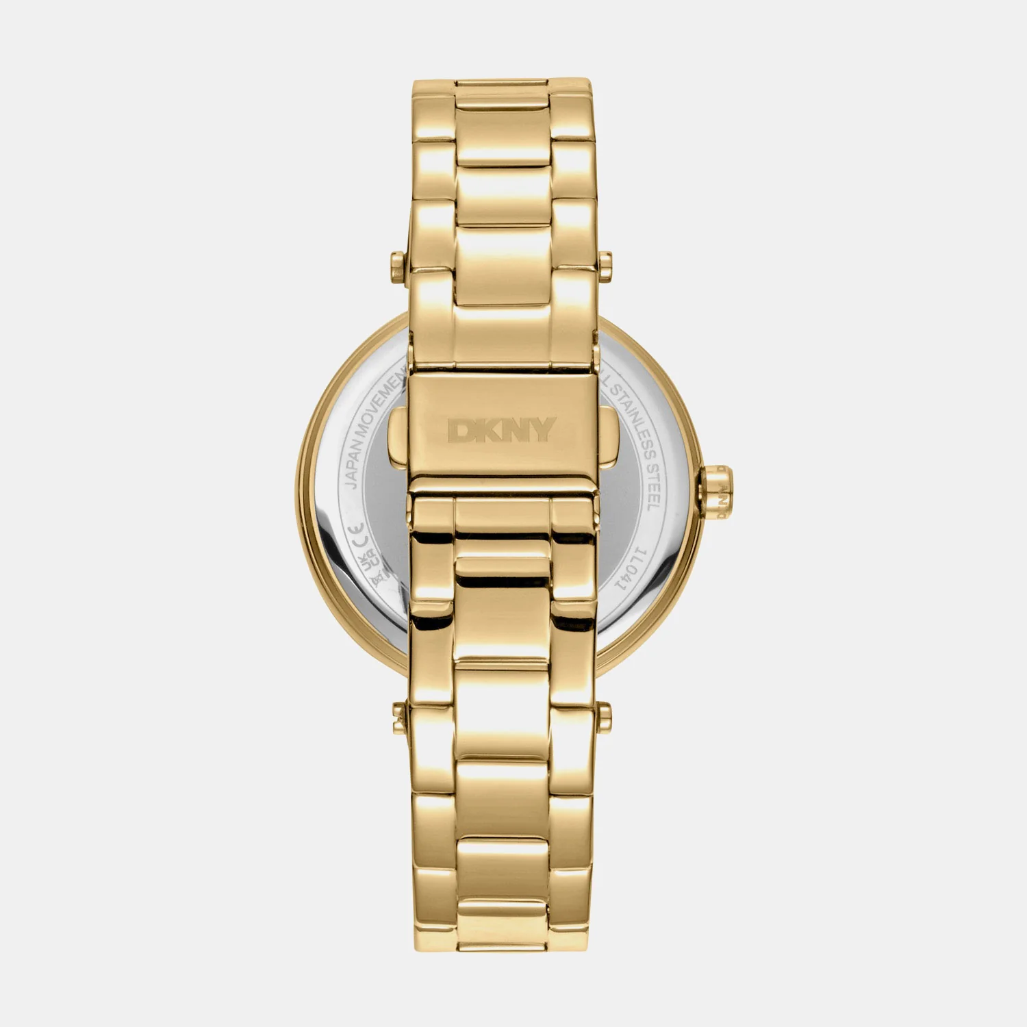 Essential Logo Women Quartz Silver White Dial Analog Stainless Steel Watch DK1L041M0065 - Image 2
