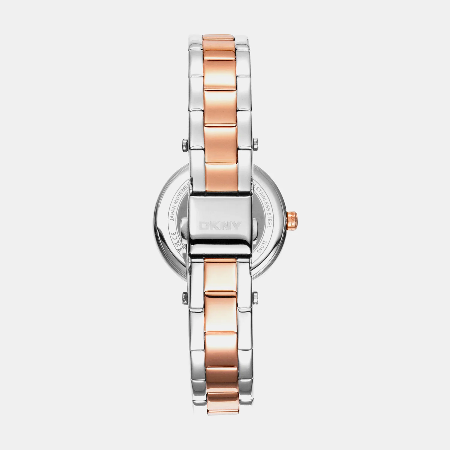 Essential Mini Women Quartz White Mother Of Pearl Dial Analog Stainless Steel Watch DK1L043M0095 - Image 2