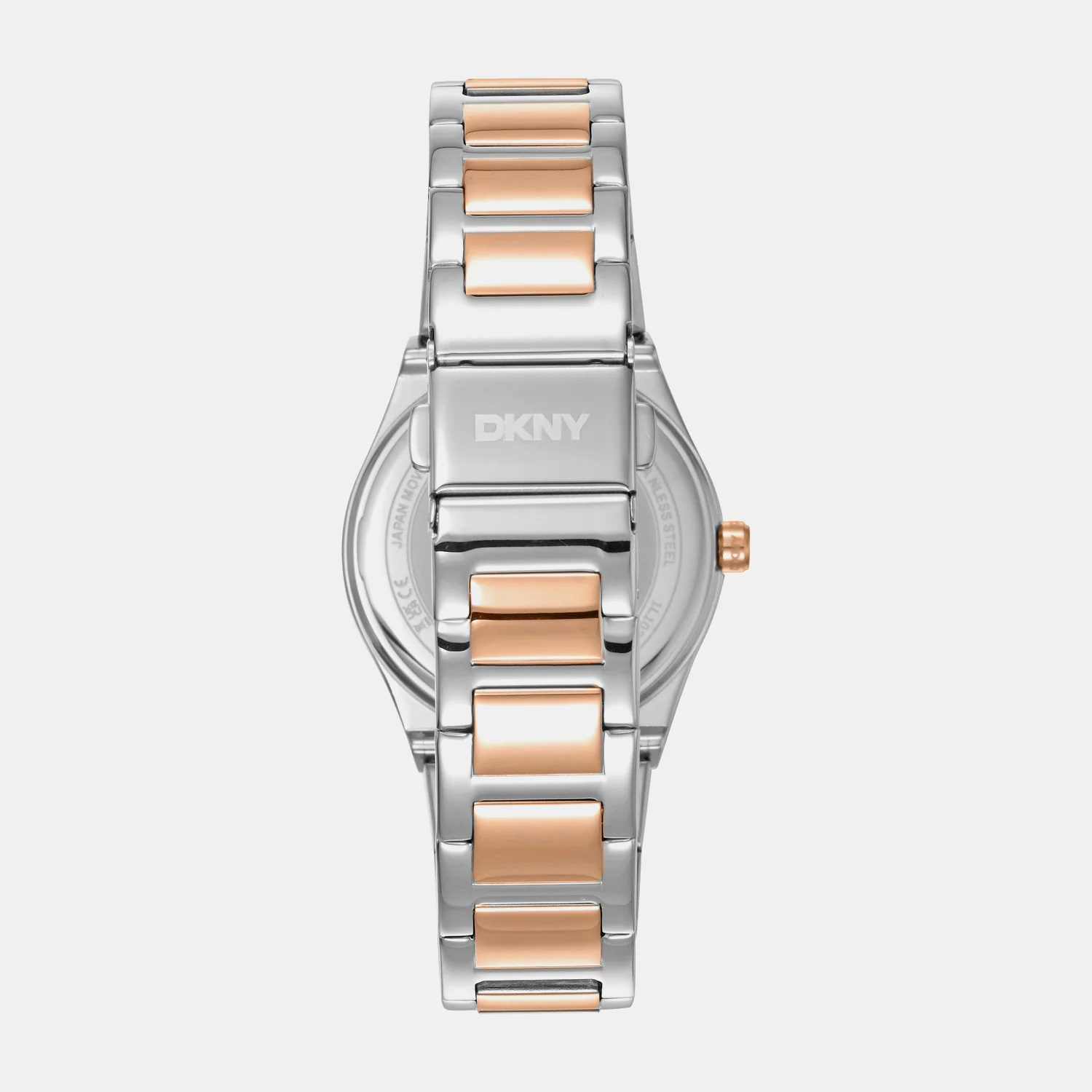 Logo Women Quartz Silver Dial Analog Stainless Steel Watch DK1L102M0255 - Image 2