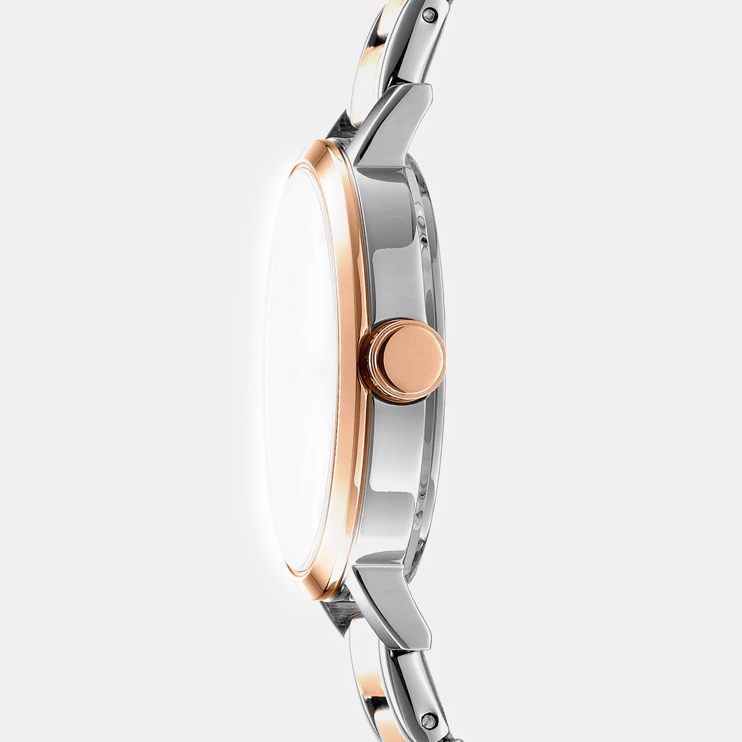 Soho Glitz Women Quartz Rose Gold Dial Analog Stainless Steel Watch DK1L038M0095 - Image 3