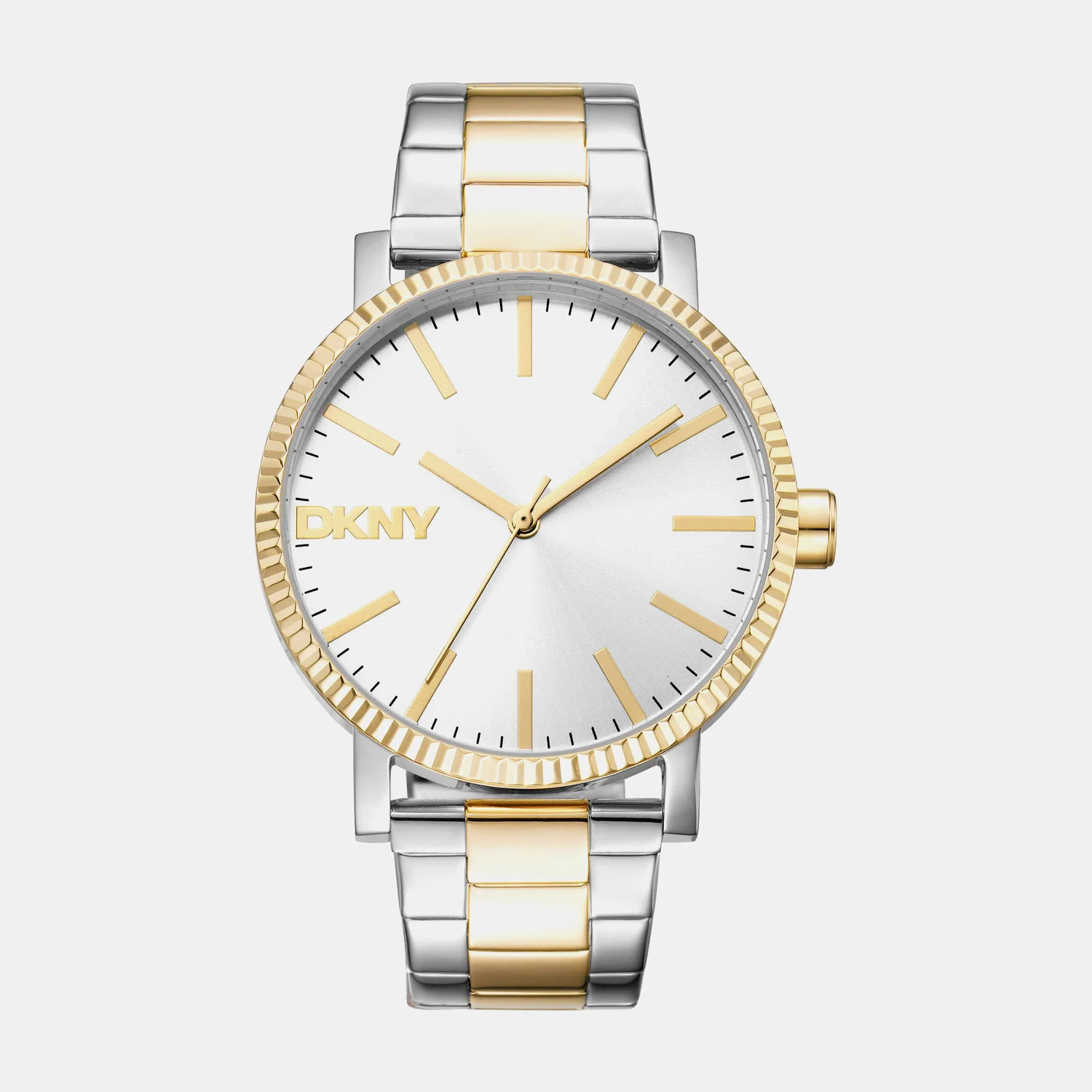 Soho Maxi Women Quartz Silver Dial Analog Stainless Steel Watch DK1L034M0075