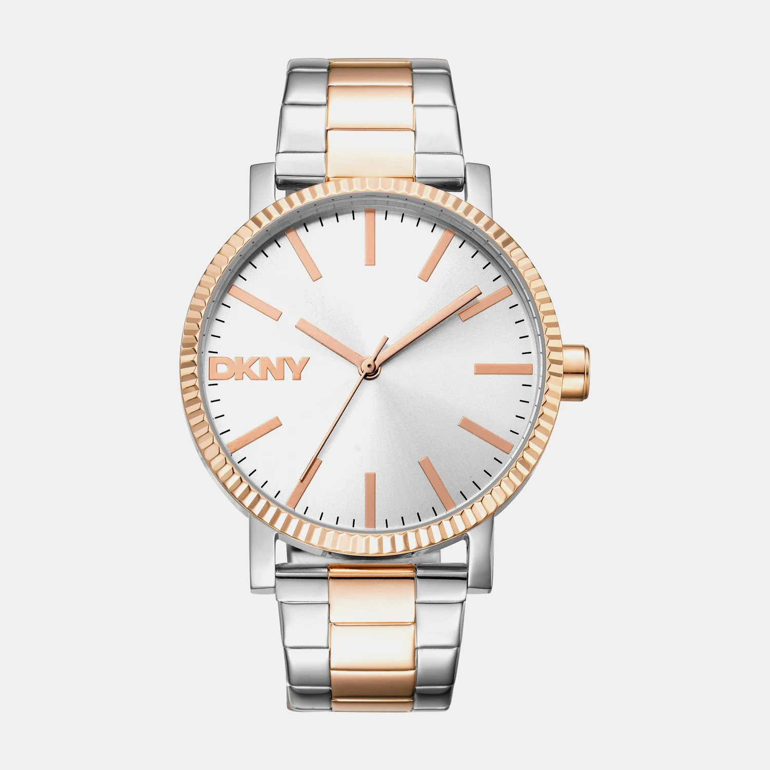 Soho Maxi Women Quartz Silver Dial Analog Stainless Steel Watch DK1L034M0085
