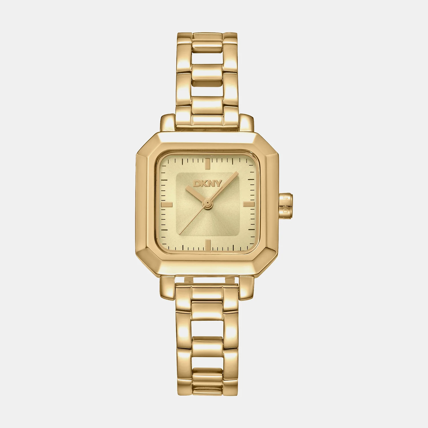 Urban Women Quartz Champagne Dial Analog Stainless Steel Watch DK1L124M0035