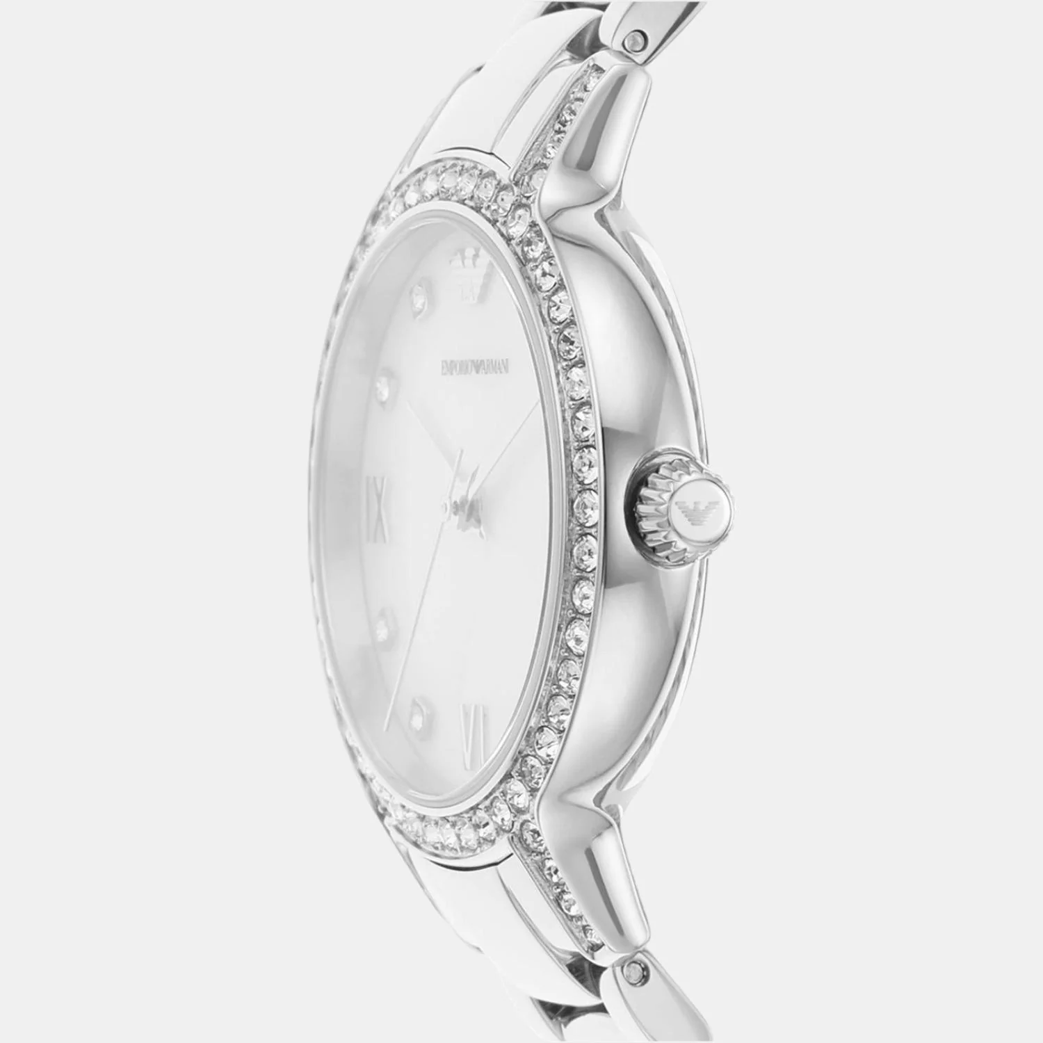 Cleo Women Quartz Mother Of Pearl Dial Analog Stainless Steel Watch AR11484 - Image 4