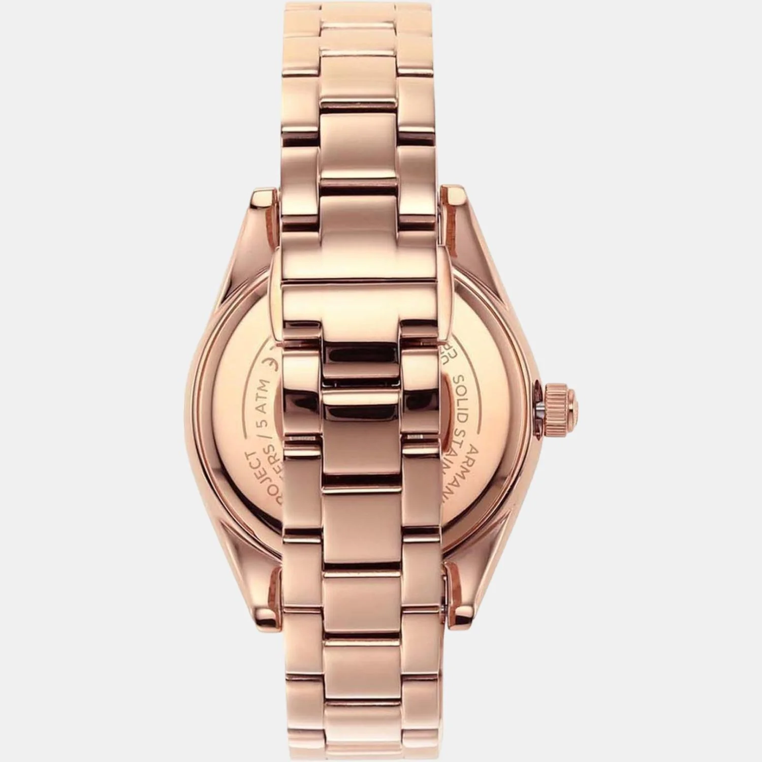Leo Women Quartz Blue Dial Analog Stainless Steel Watch AR11449 - Image 4