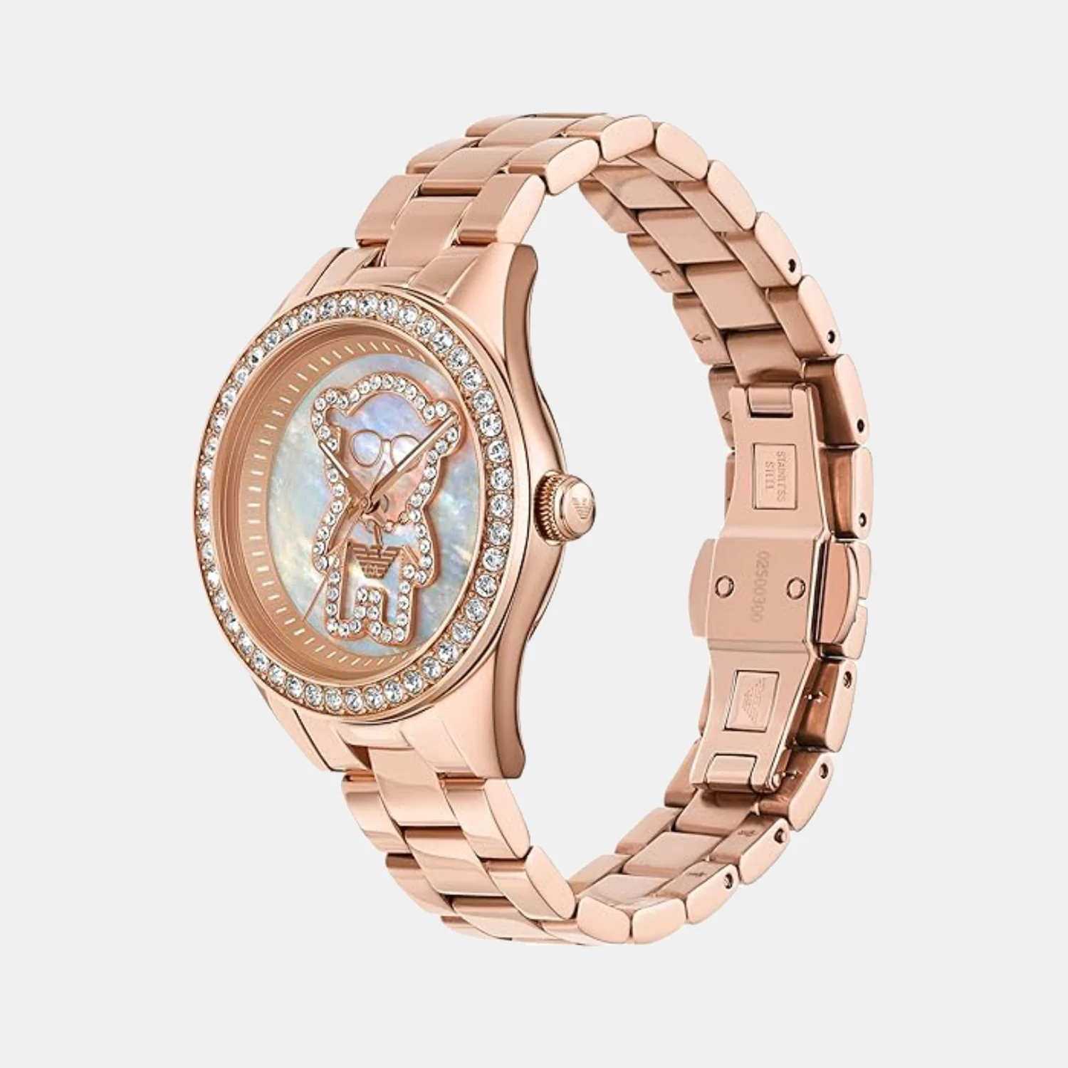 Na Women Quartz Mother Of Pearl Dial Analog Stainless Steel Watch AR11613 - Image 3