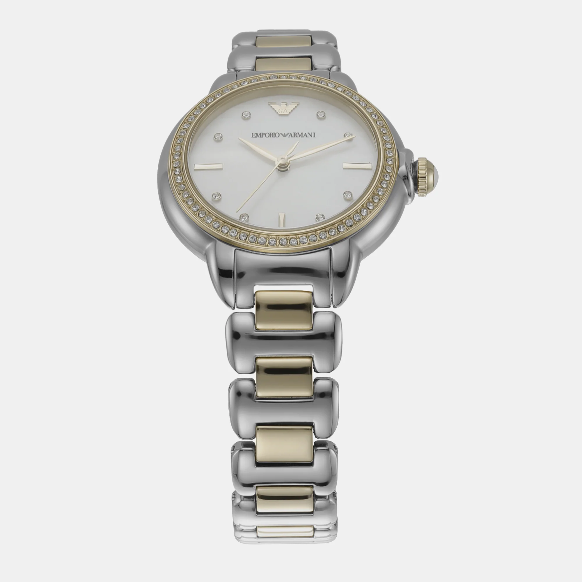 Na Women Quartz Silver Dial Analog Stainless Steel Watch AR11524 - Image 2