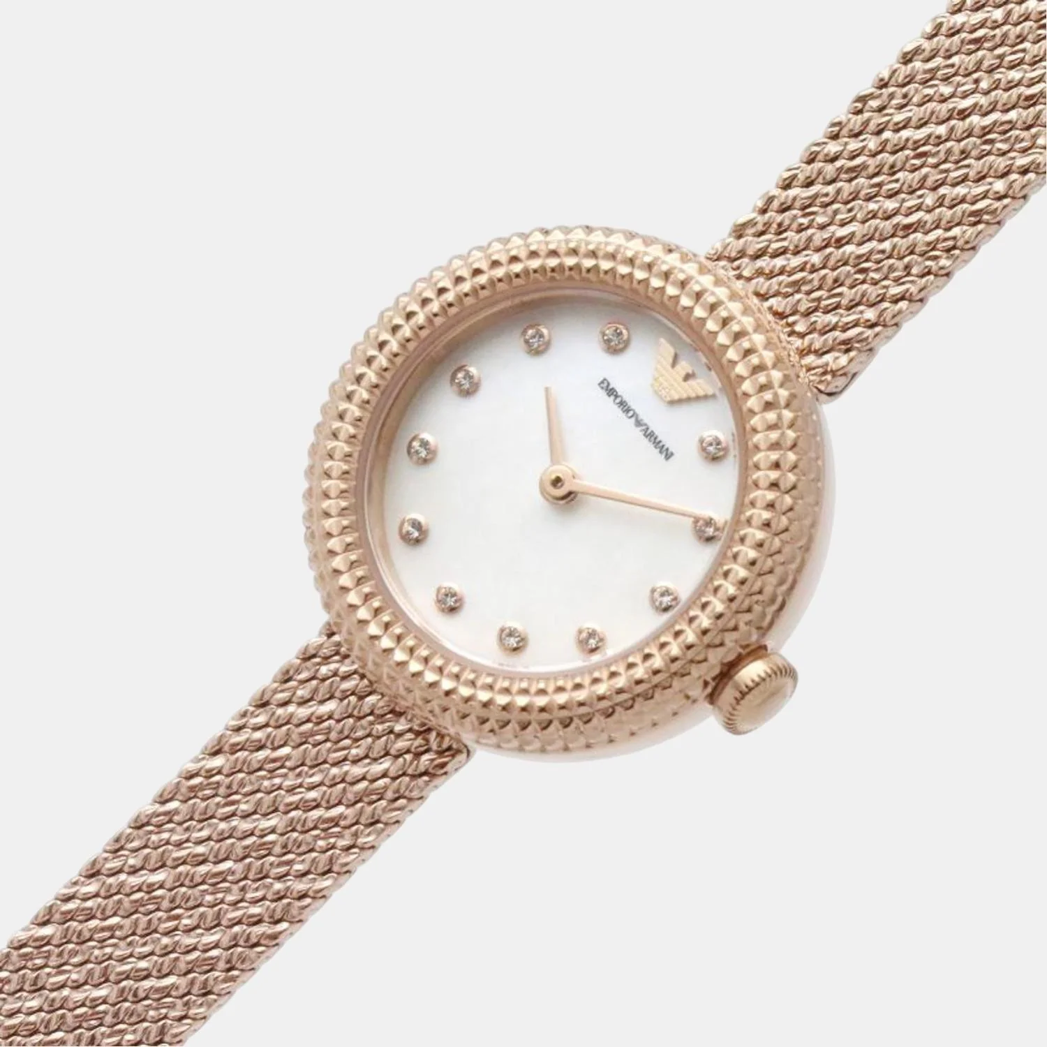 Women Quartz Mother Of Pearl Dial Analog Stainless Steel Watch AR11416 - Image 5