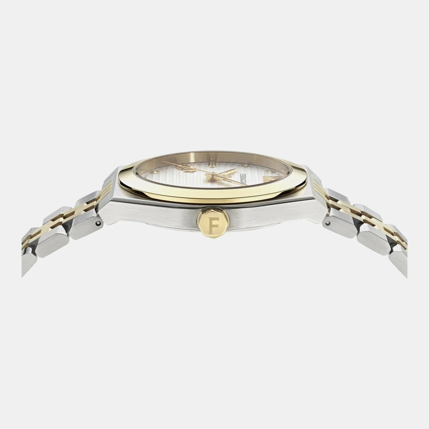 Ki-Vega New 40Mm Men Quartz Silver Dial Analog Stainless Steel Watch SFKI01324 - Image 2