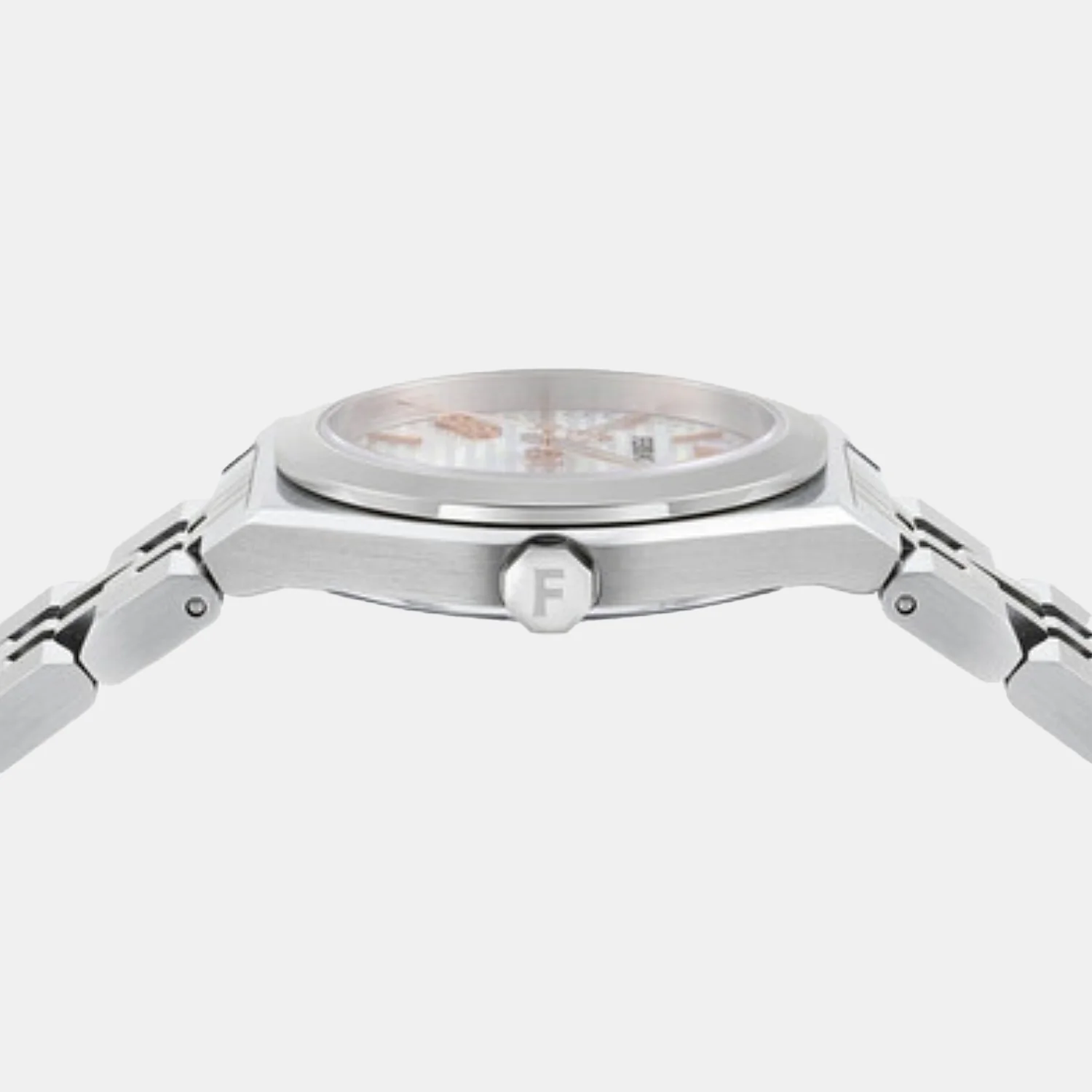 Vega Women Quartz Mother Of Pearl Dial Analog Stainless Steel Watch SFKJ00924 - Image 2