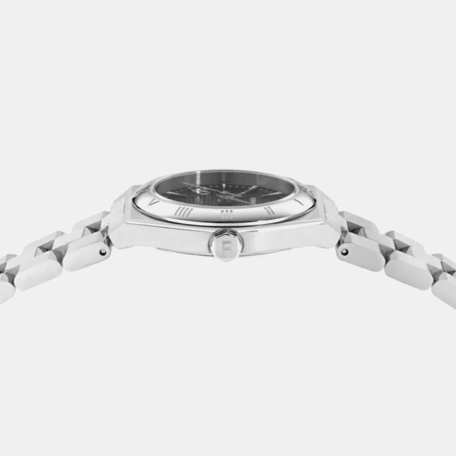 Women Quartz Black Dial Analog Stainless Steel Watch SFKY00525 - Image 3