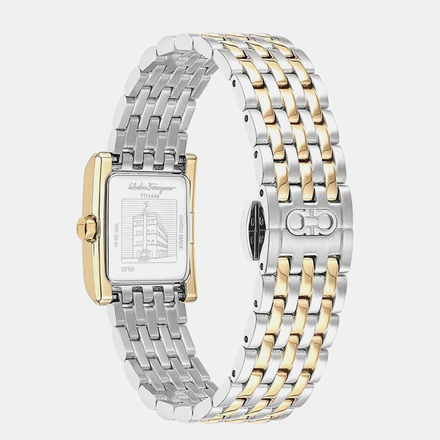 Women Quartz White Dial Analog Stainless Steel Watch SFRR00422 - Image 3