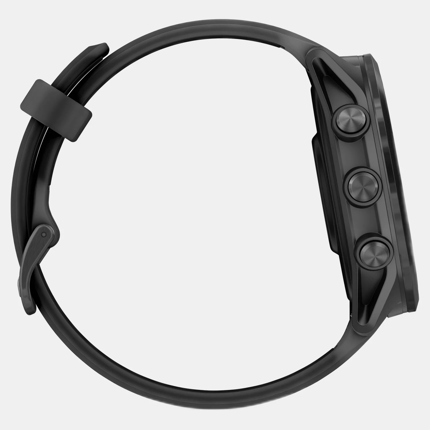 Forerunner 570 Unisex Black Dial Digital Silicone Watch 010-02971-00 - Image 4