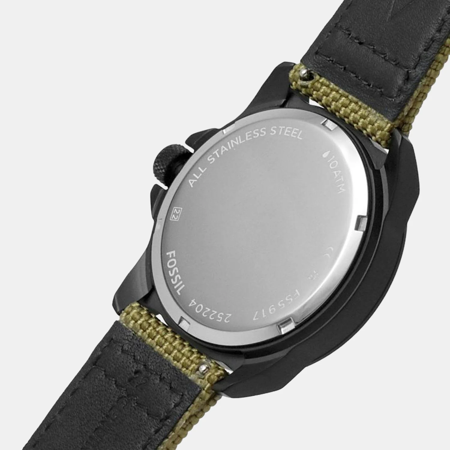 Bronson Men Quartz Black Dial Analog Nylon Watch FS5917 - Image 6