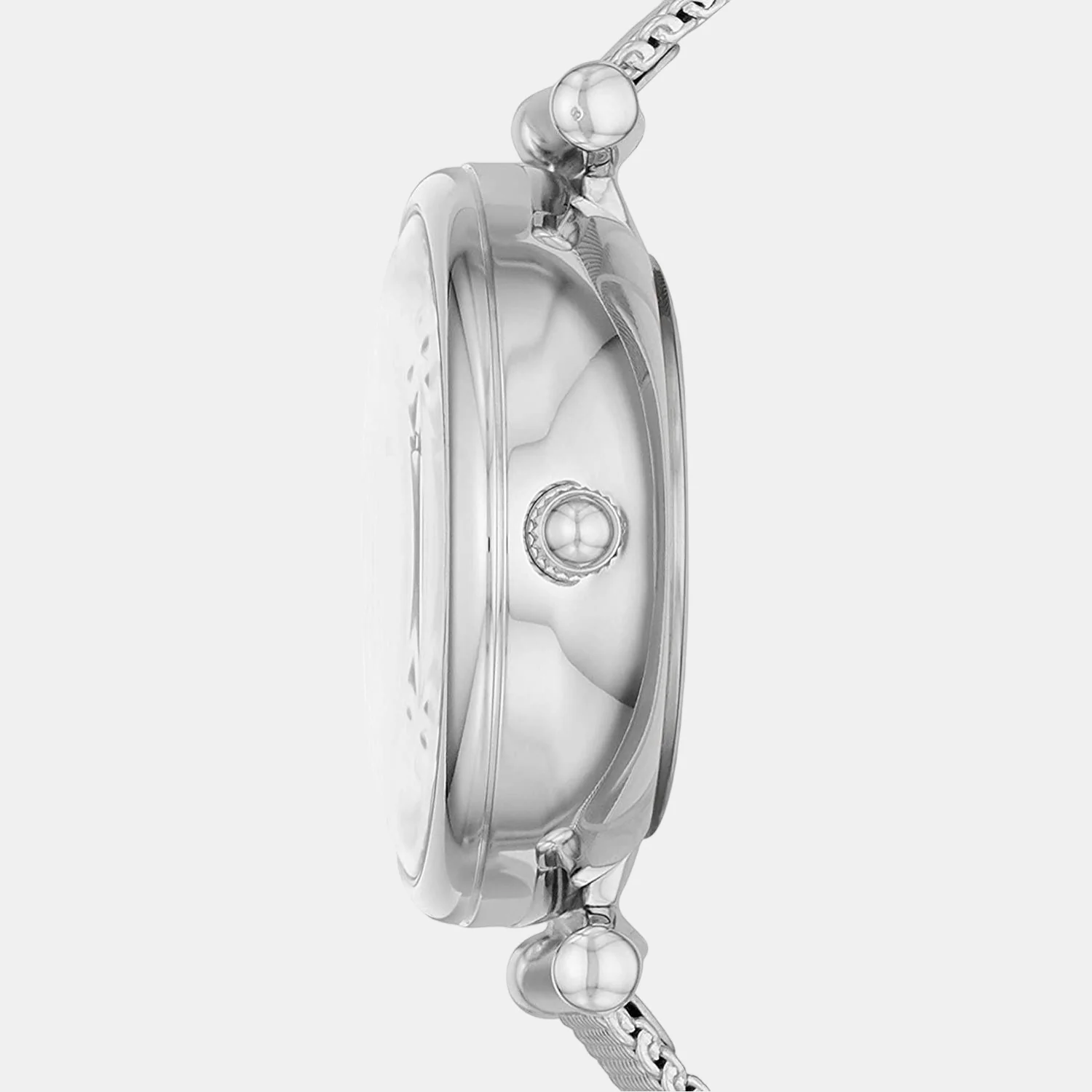 Carlie Mini Women Automatic White Dial Analog Stainless Steel Watch ME3189 - Image 3