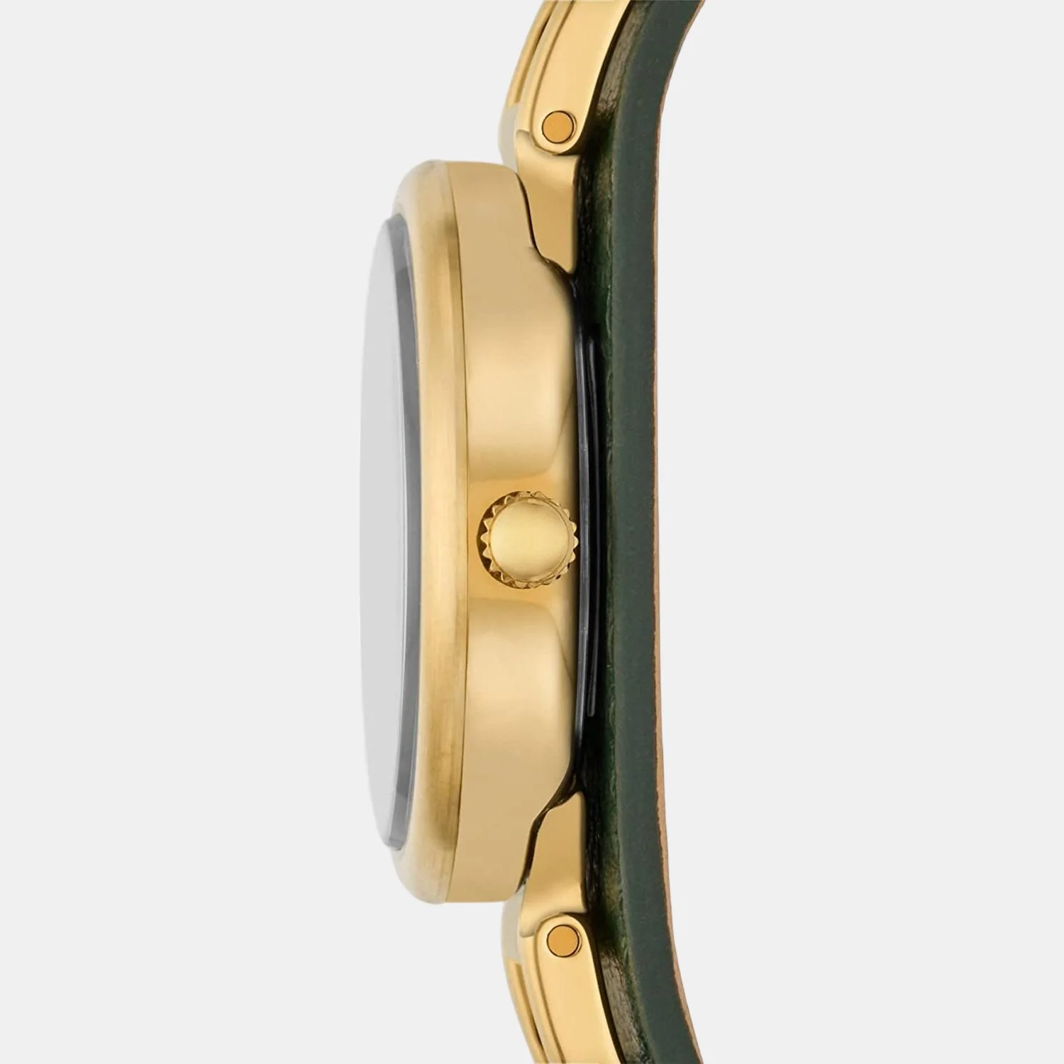 Carlie Women Quartz Gold Dial Analog Leather Watch ES5241 - Image 2