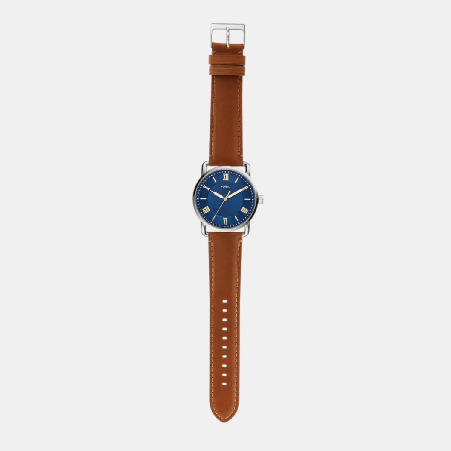 Copeland Men Quartz Blue Dial Analog Leather Watch FS5661 - Image 7