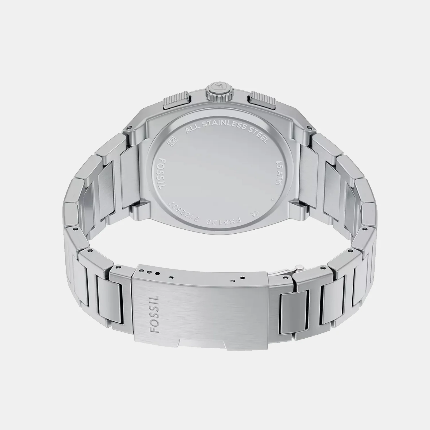 Everett Men Quartz Grey Dial Analog Stainless Steel Watch FS6128 - Image 3