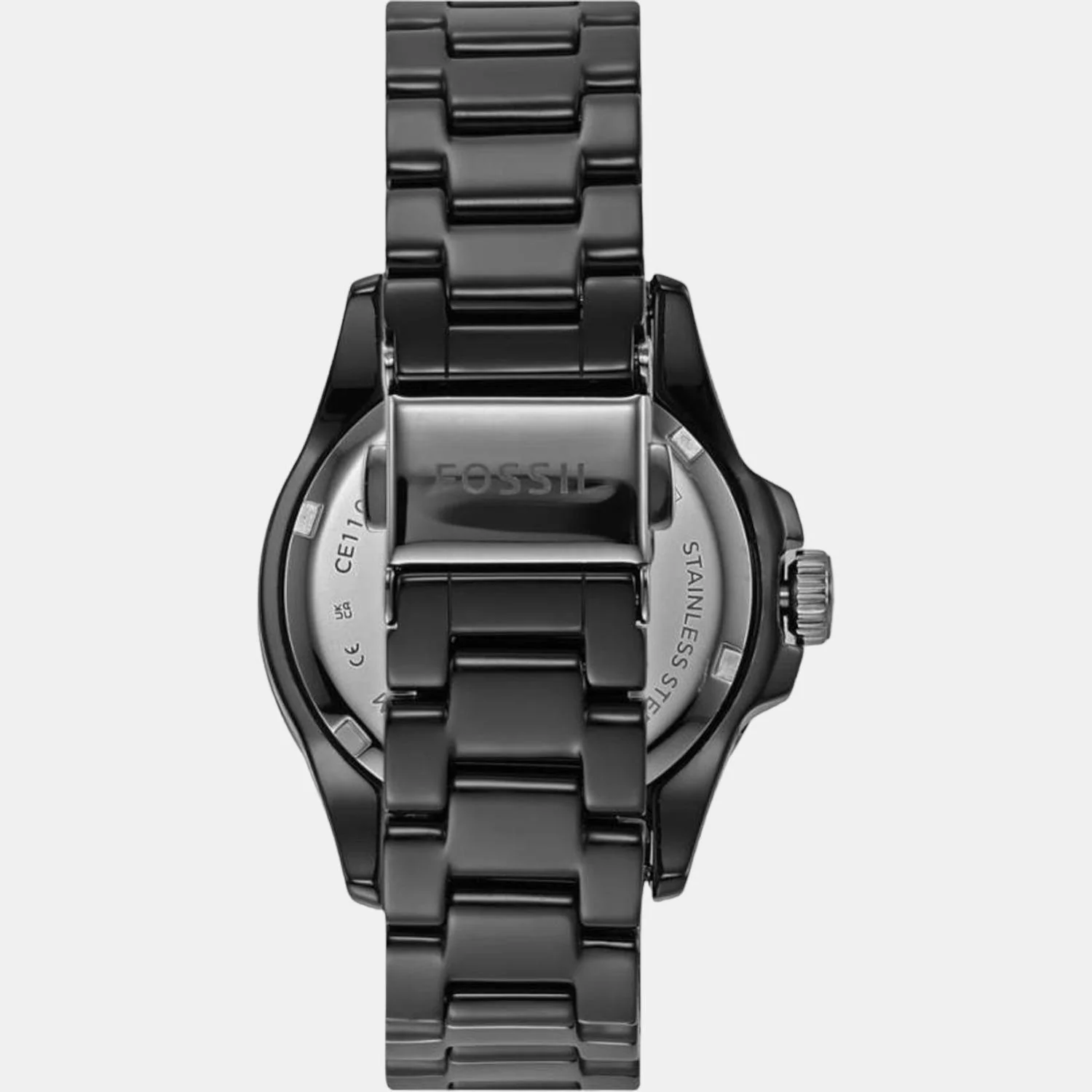 Fb-01 Women Quartz Black Dial Analog Ceramic Watch CE1108 - Image 3