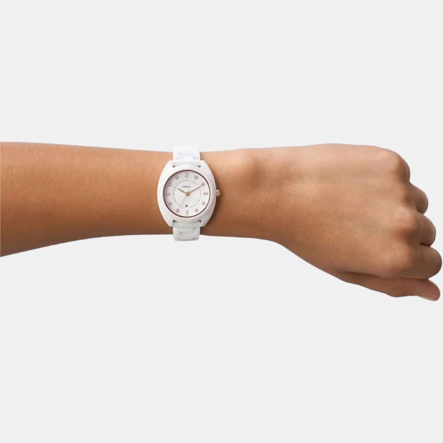 Gabby Women Quartz White Dial Analog Ceramic Watch CE1115 - Image 7