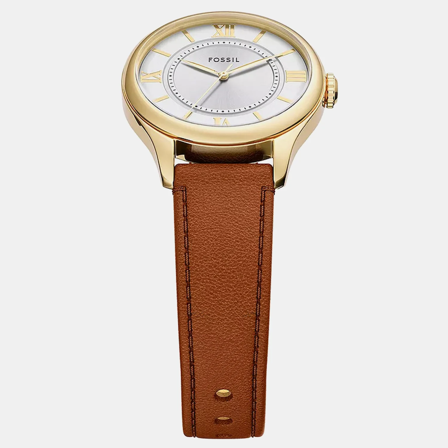 Gilmore Women Quartz Silver Dial Analog Leather Watch ES5423 - Image 4