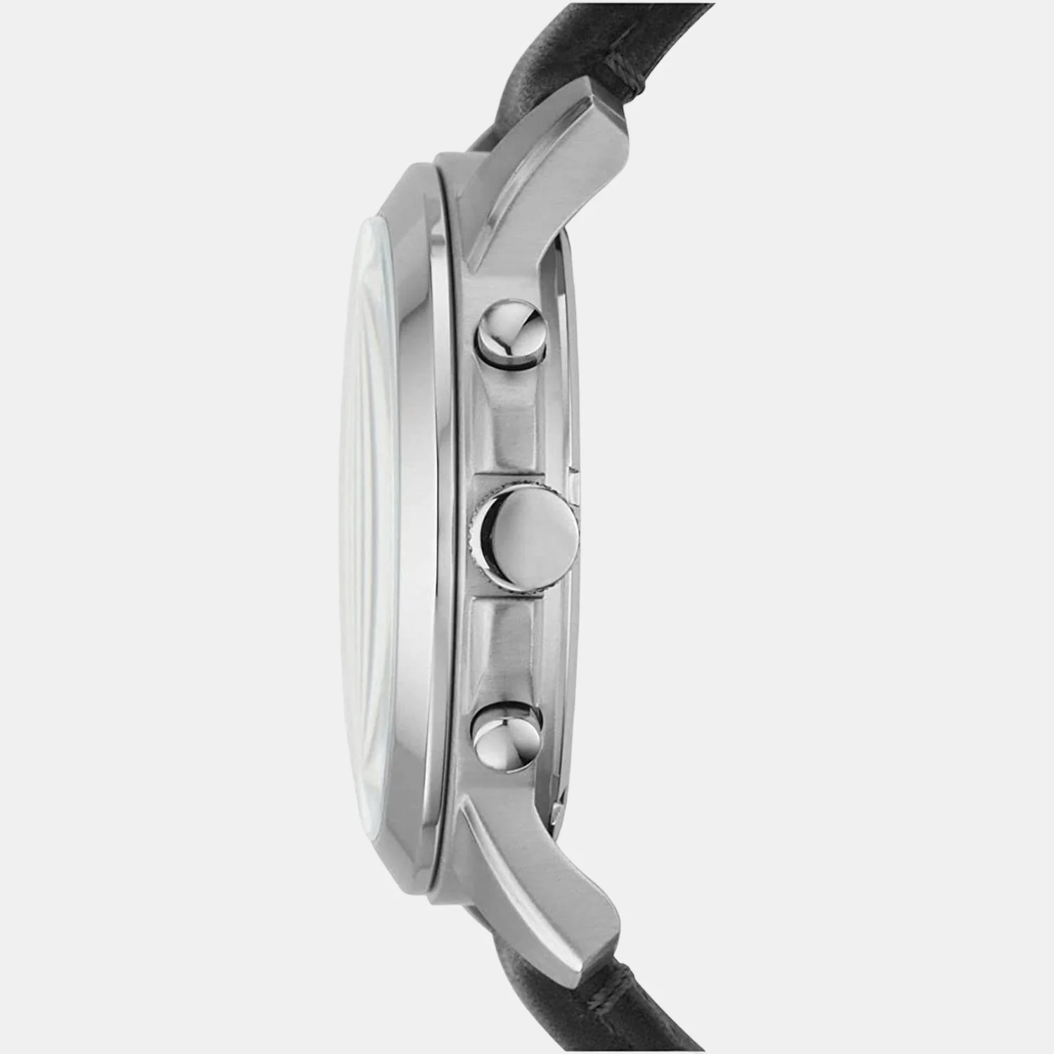 Grant Men Quartz Black Dial Chronograph Leather Watch FS4812 - Image 3