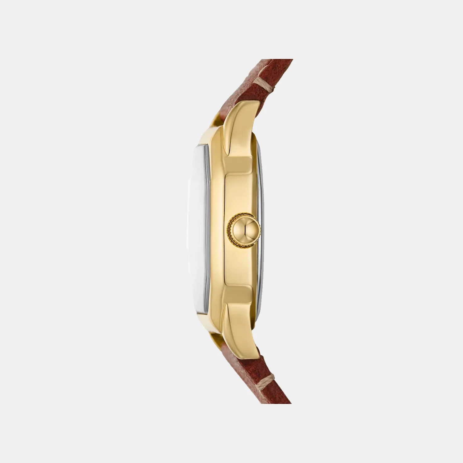 Harlow Women Quartz Cream Dial Analog Leather Watch ES5364 - Image 3