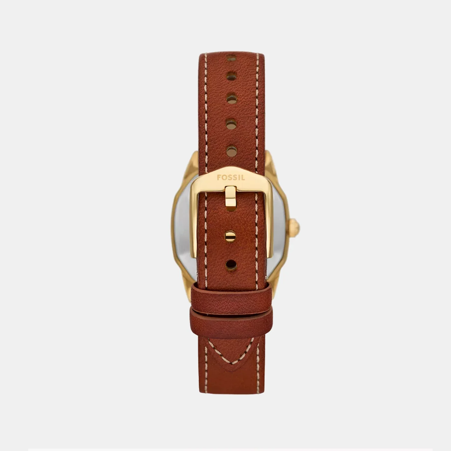 Harlow Women Quartz Cream Dial Analog Leather Watch ES5364 - Image 4