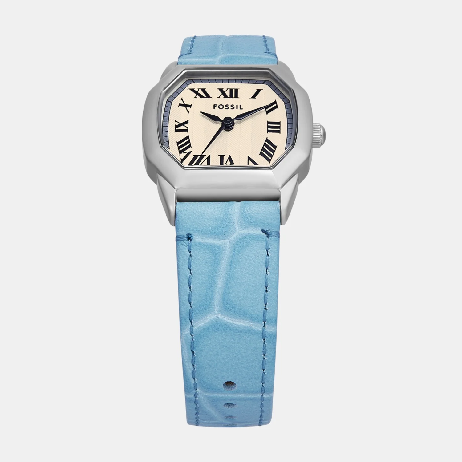 Harlow Women Quartz Cream Dial Analog Leather Watch ES5405 - Image 3
