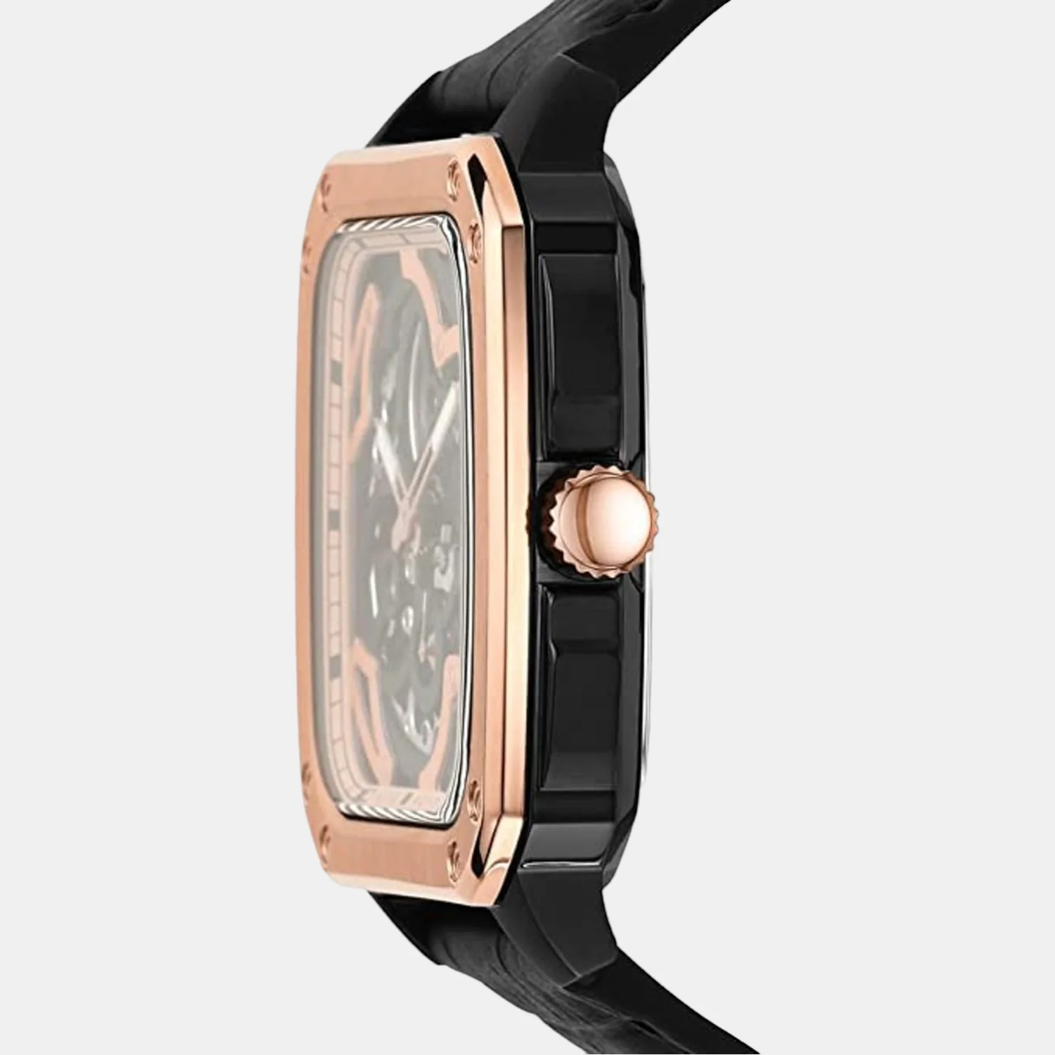 Inscription Men Automatic Black Dial Analog Leather Watch ME3205 - Image 3