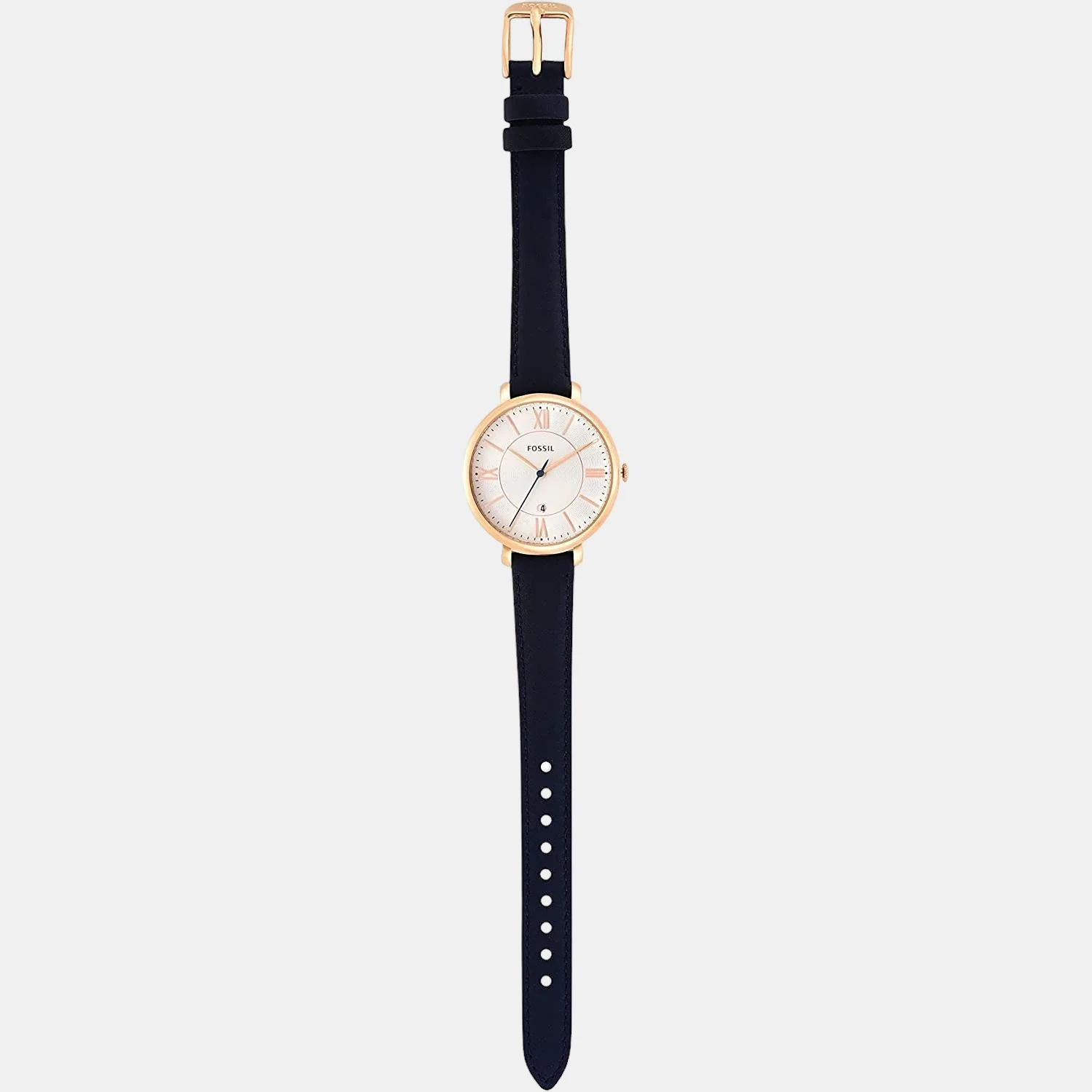 Jacqueline Women Quartz Silver Dial Analog Leather Watch ES3843 - Image 4