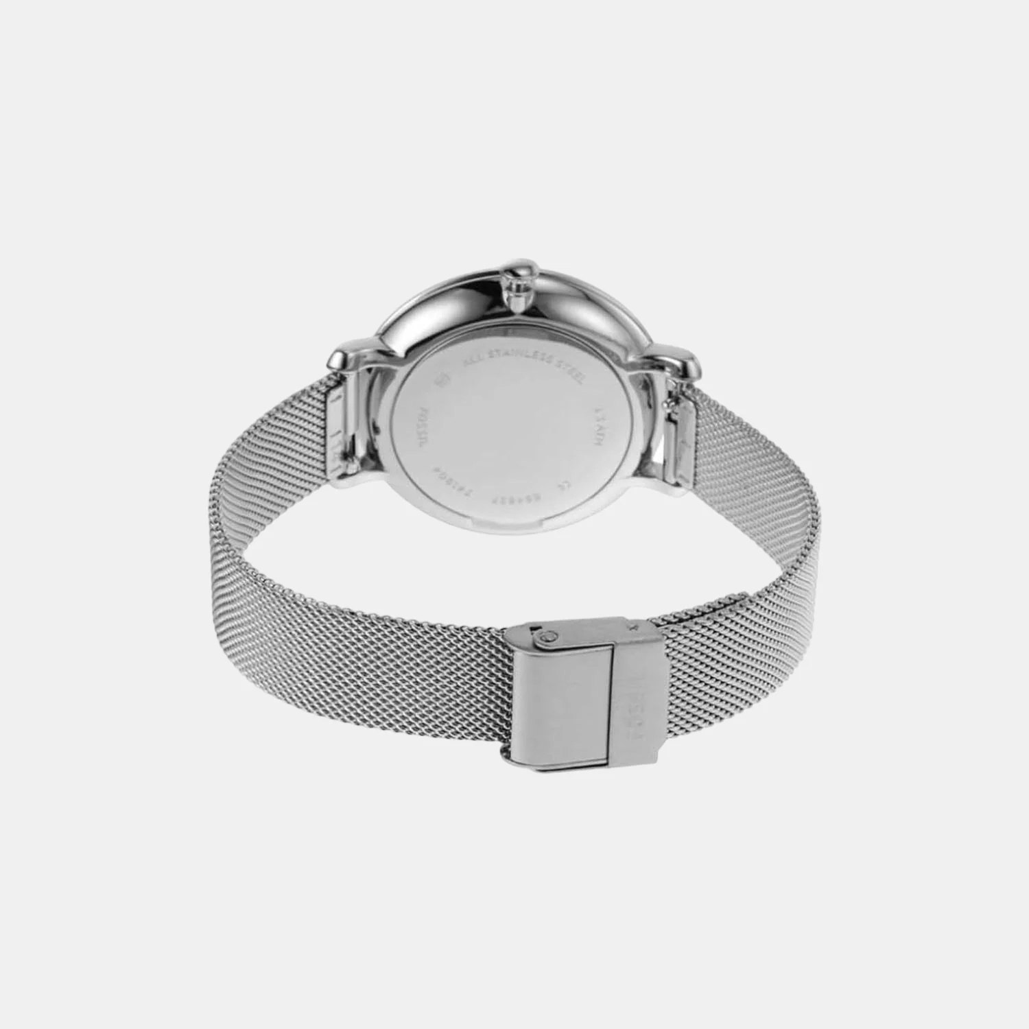 Jacqueline Women Quartz Silver Dial Analog Mesh Watch ES4627 - Image 3