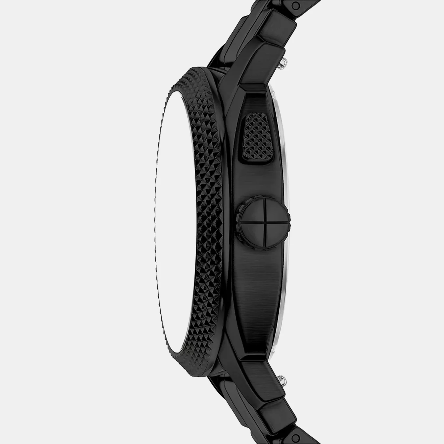 Machine Big Tic Men Quartz Dual Tone Dial Analog-digital Stainless Steel Watch FS6156 - Image 2