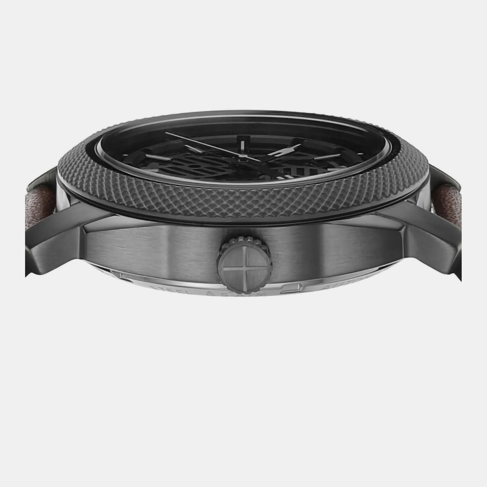 Machine Men Automatic Grey Dial Analog Leather Watch ME3254 - Image 6