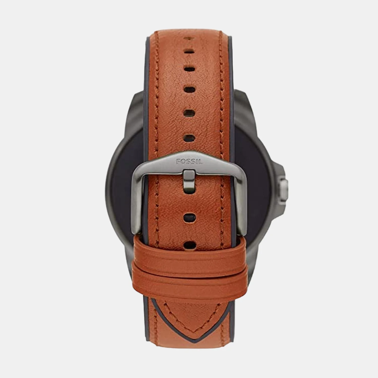 Men Processor Black Dial Digital Leather Watch FTW4055 - Image 3