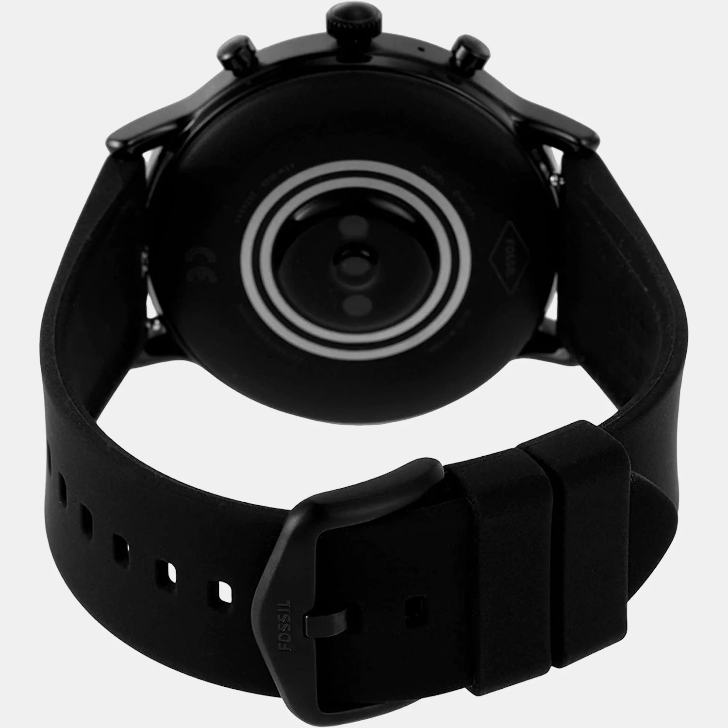 Men Processor Black Dial Digital Silicone Watch FTW4025 - Image 4